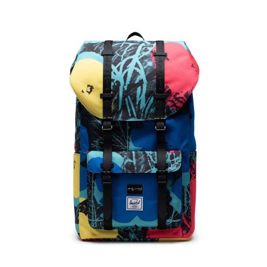 * Tendy Style Herschel X Andy Warhol Lil America Backpack Flowers Men'S Backpacks