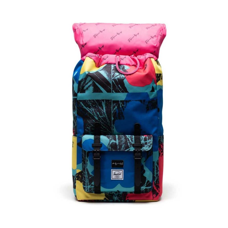 * Tendy Style Herschel X Andy Warhol Lil America Backpack Flowers Men'S Backpacks