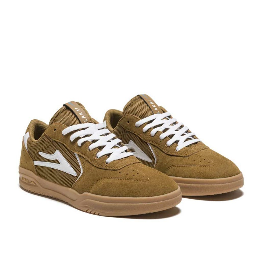 * Quick Delivery Lakai Atlantic Tan/Gum Suede Men'S Shoes