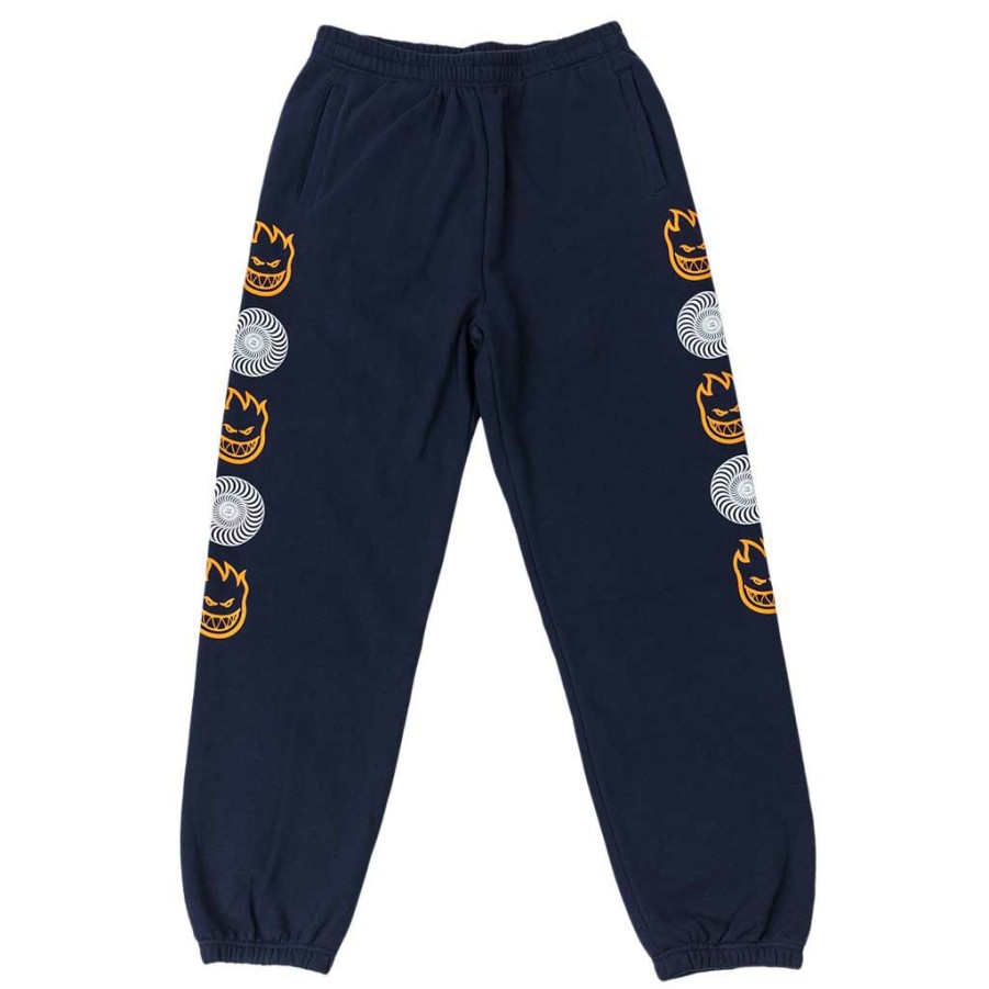 * Hot Sale Spitfire Bighead Swirl Combo Pant Navy Men'S Pants