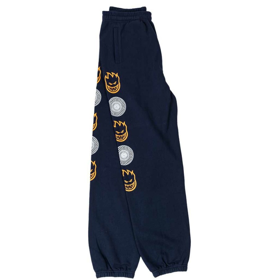 * Hot Sale Spitfire Bighead Swirl Combo Pant Navy Men'S Pants