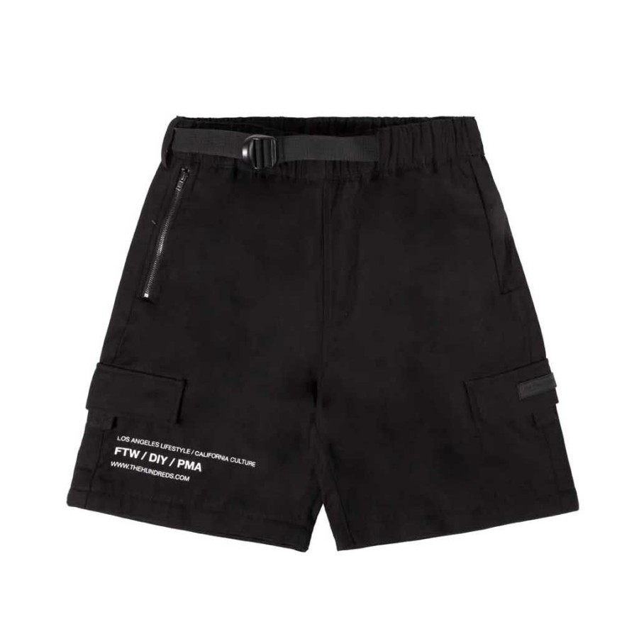 * Discount The Hundreds Camp Convertible Pants Black Men'S Pants