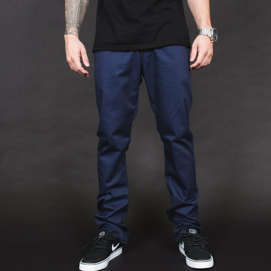 * Tendy Style Blkwd Classic Chino Pants Navy Men'S Pants