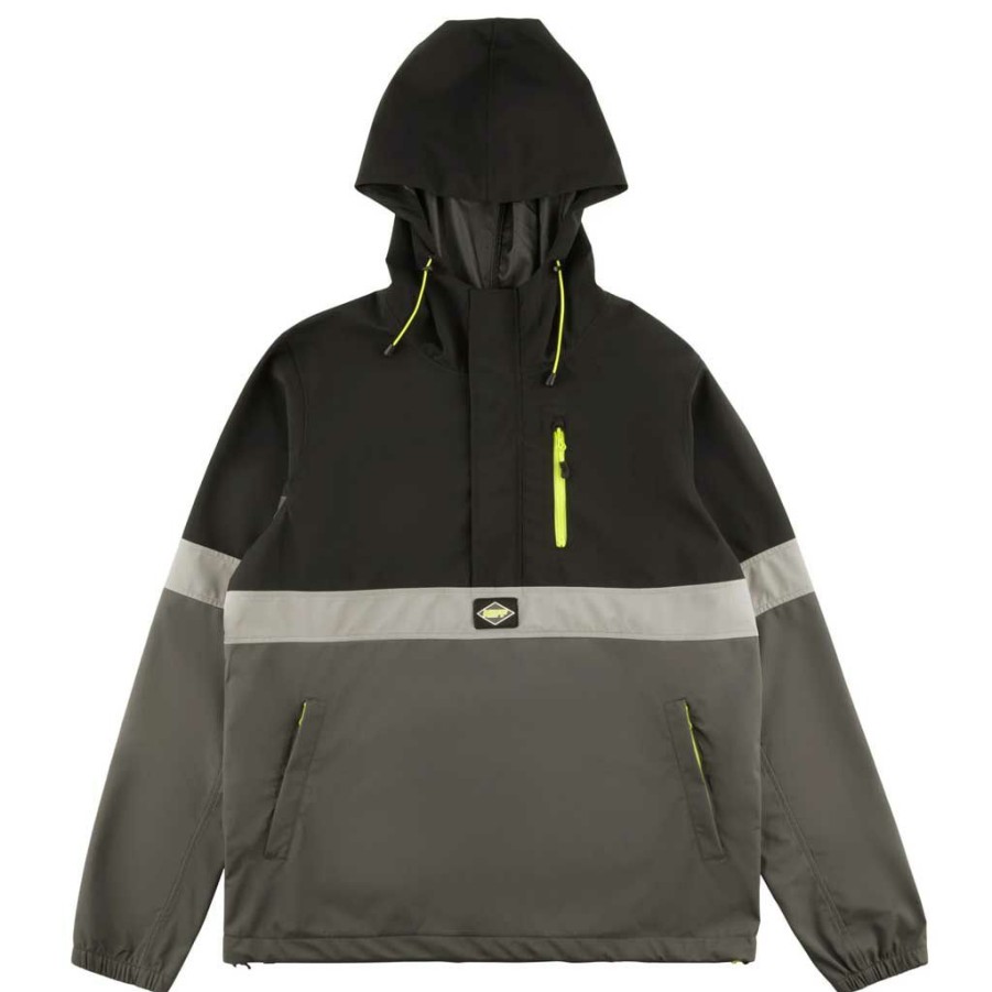 * Best Price Neff Weekend Anorak Jacket Black Men'S Jackets