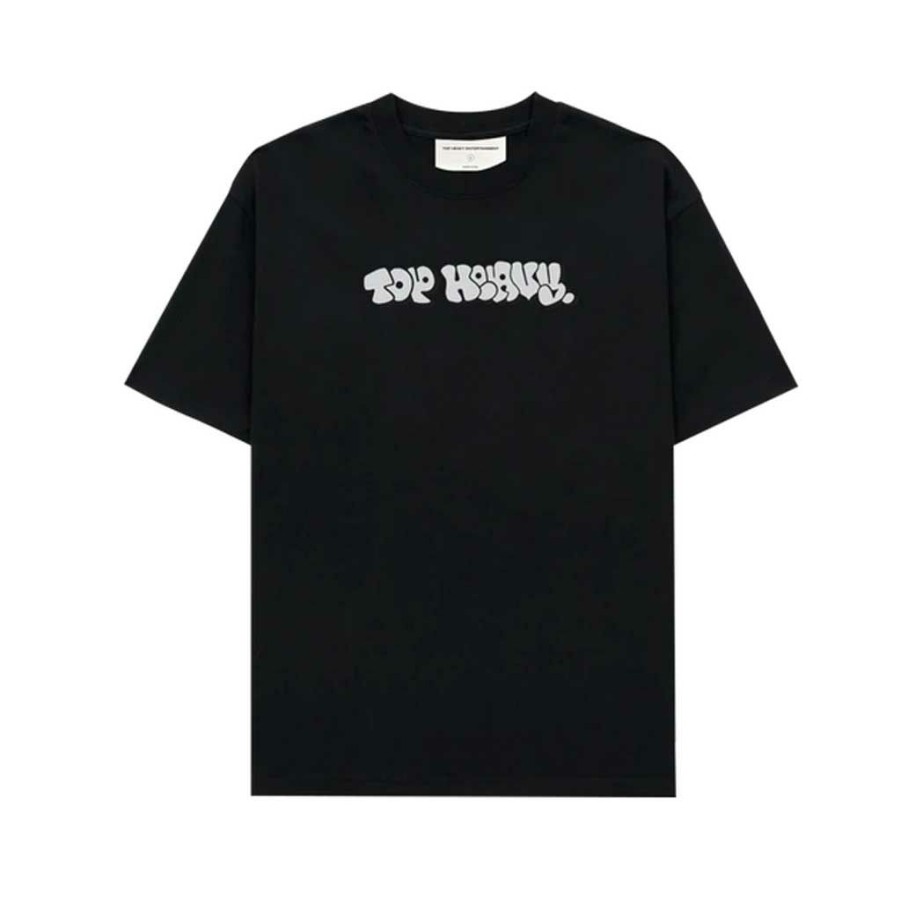 * 100% Guarantee Top Heavy Throwie Tee Black Men'S T-Shirts