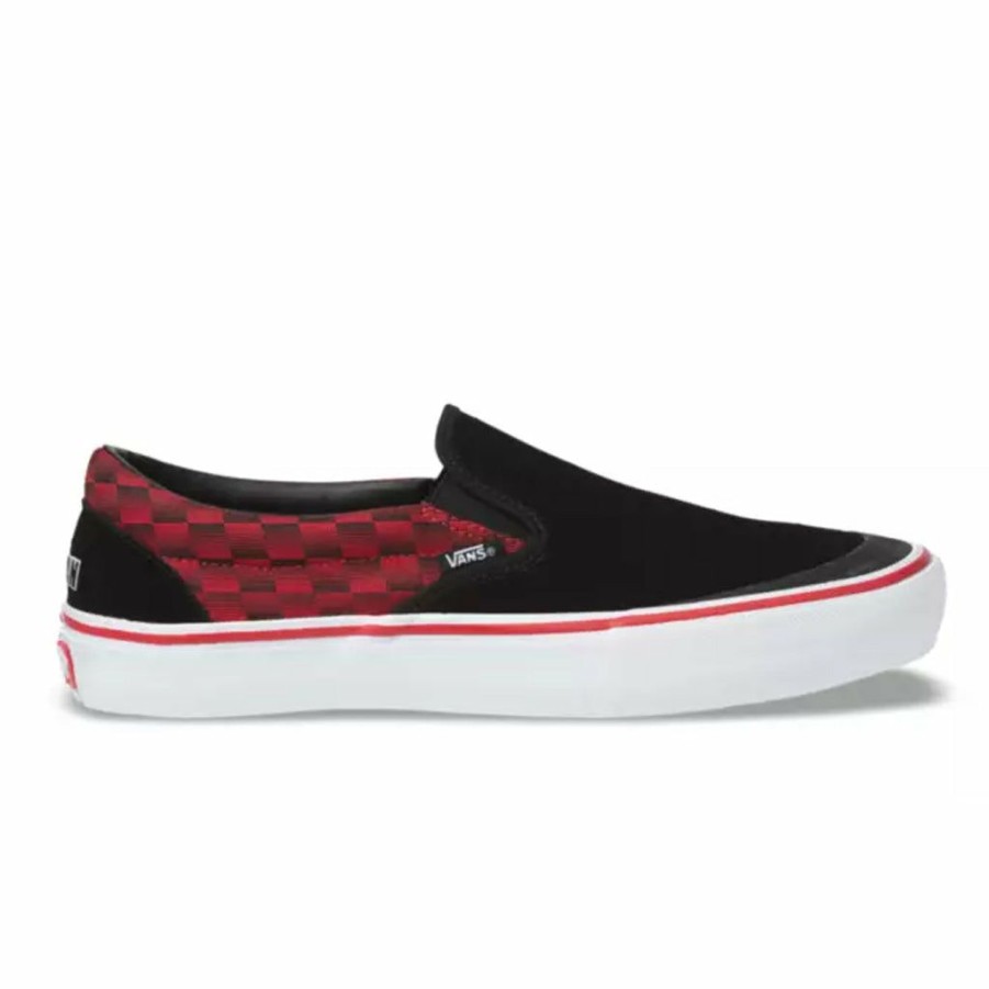 * Fashionable Vans X Baker Slip-On Pro Rowan Rowan/Speed Check Men'S Shoes