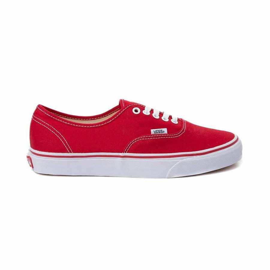 * Discount Vans Authentic Red Men'S Shoes