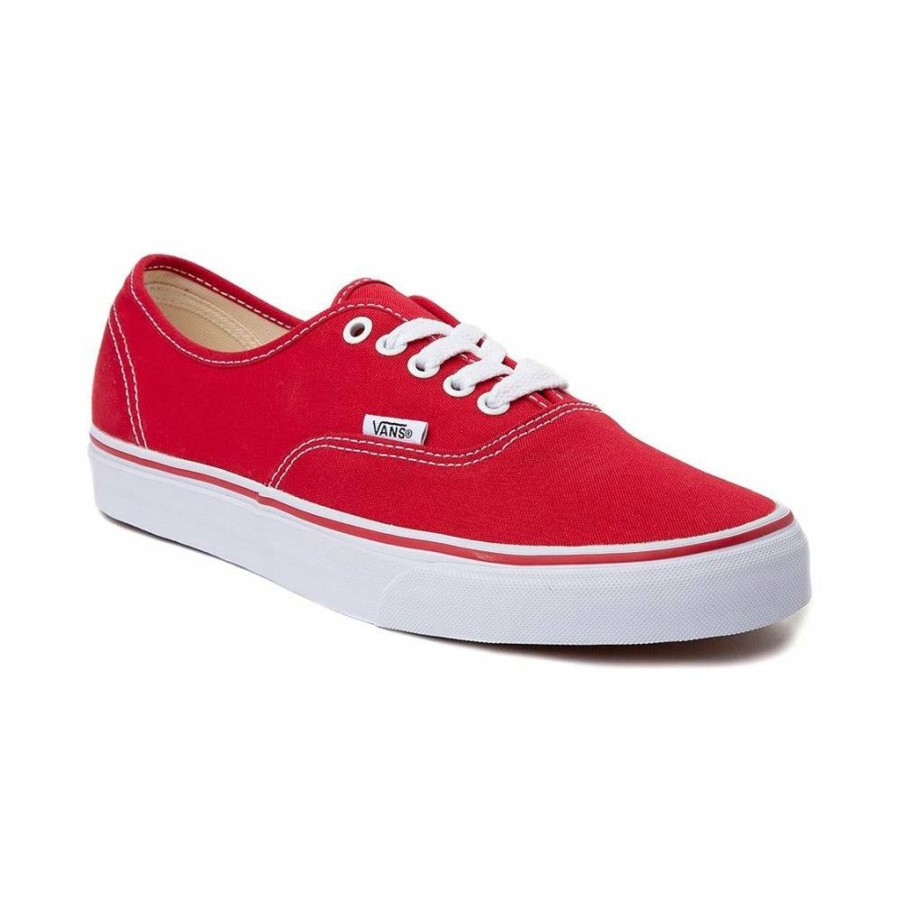 * Discount Vans Authentic Red Men'S Shoes