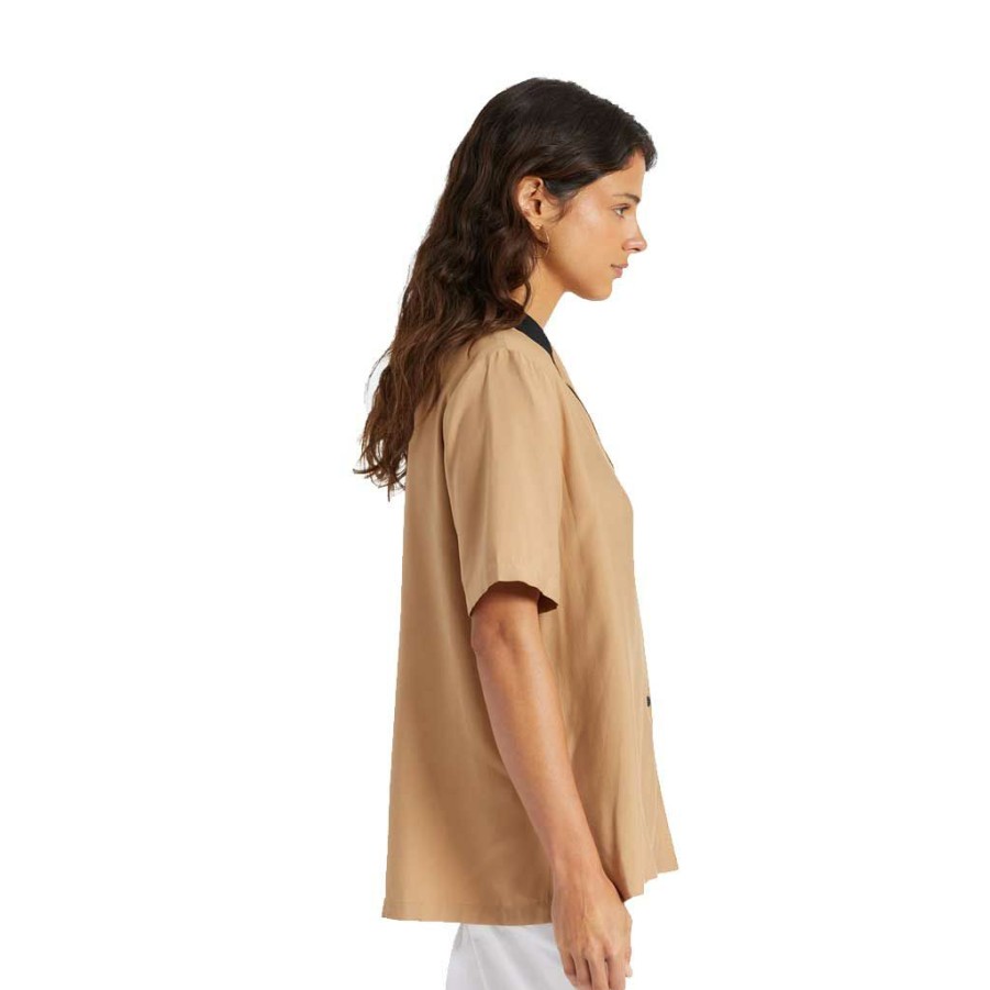 * Fashionable Brixton Women'S Bunker Block Bf S/S Woven Mojave Women'S Shirts