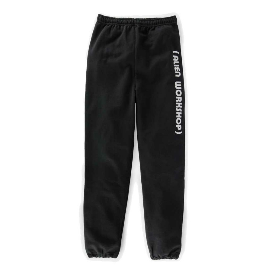 * Wholesale Alien Work Shop Parentheses Classic Fit Sweatpants Black Men'S Pants