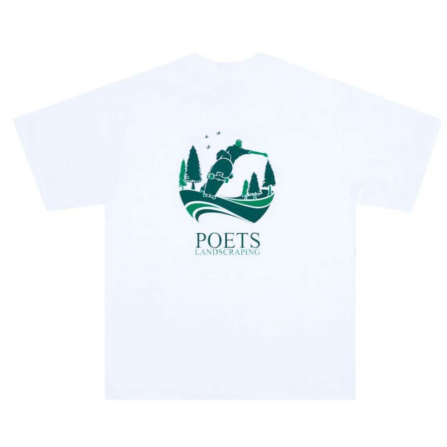 * Quick Delivery Poets Sal S/S T-Shirt Green Men'S T-Shirts