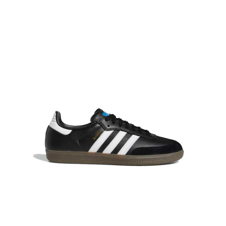 * Quick Delivery Adidas Samba Adv Core Black/Cloud White/Gold Metallic Men'S Shoes