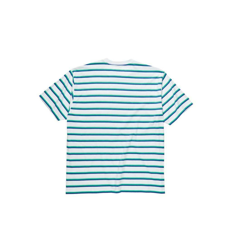 * 100% Guarantee Polar Stripe Pocket Tee White Men'S T-Shirts