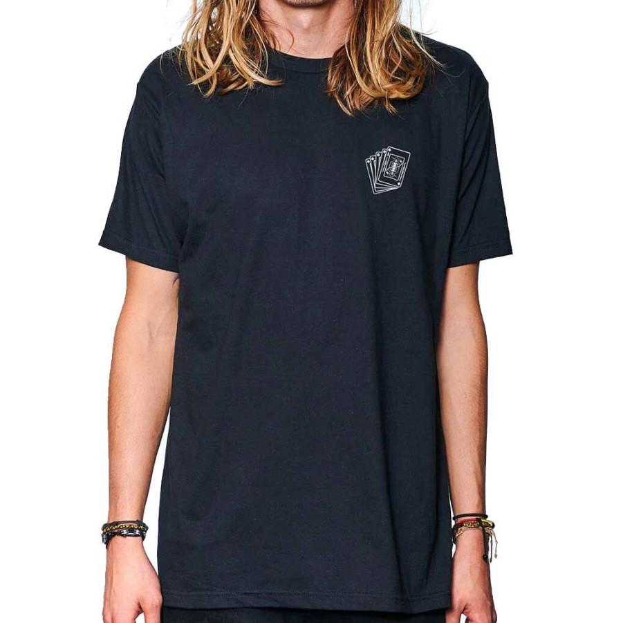 * Tendy Style A Lost Cause Dealer Tee Black Men'S T-Shirts