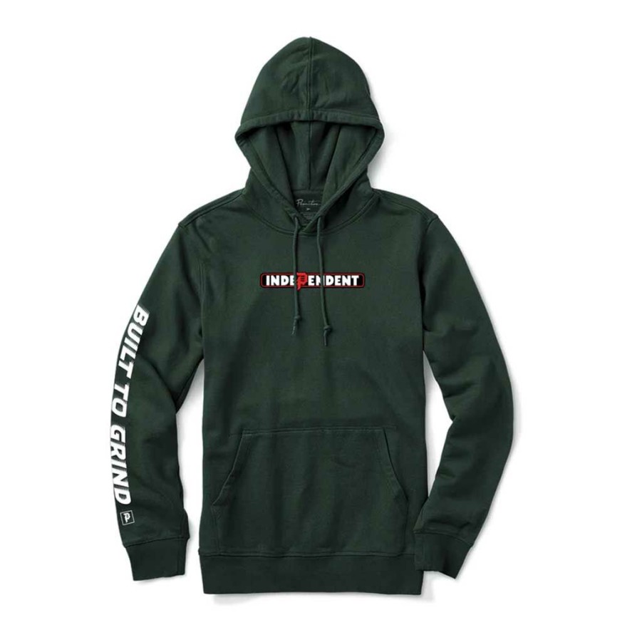 * Quick Delivery Primitive X Independent Bar Hood Dark Green Men'S Hoodies & Sweatshirts