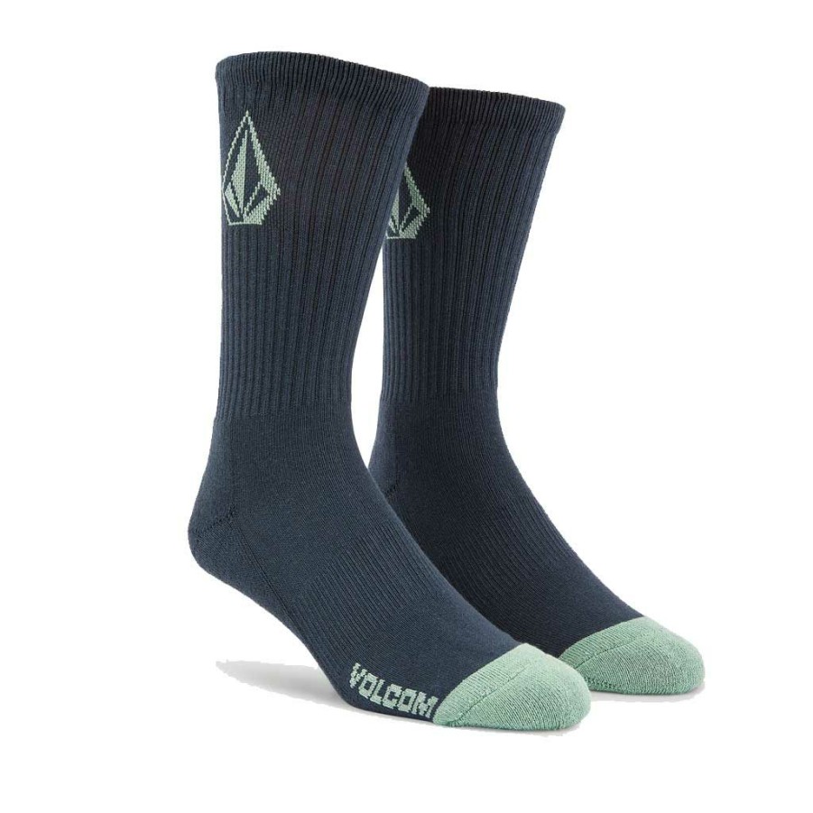 * Hot Sale Volcom Full Stone Sock 3Pk Marina Blue Men'S Socks