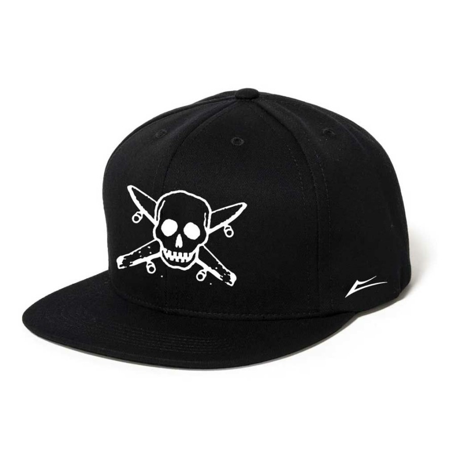 * Online Discount Lakai X Fourstar Street Pirate Fitted Hat Black Men'S Hats