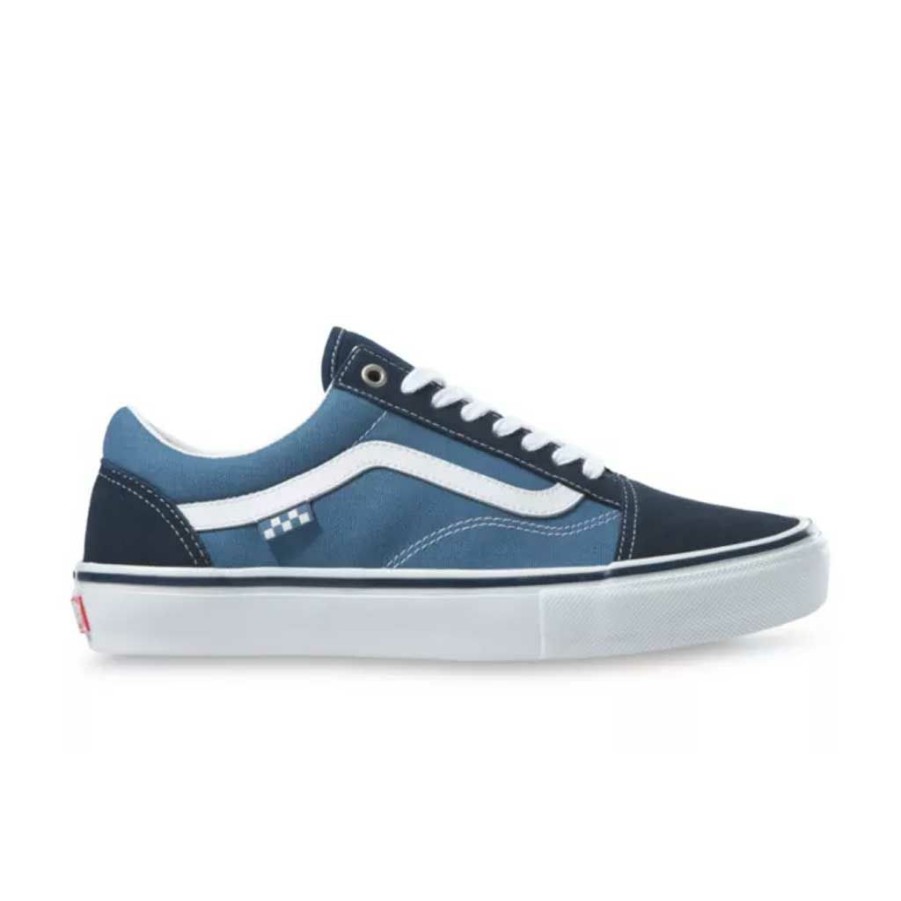 * Clearance Vans Skate Old Skool Navy/White Men'S Shoes