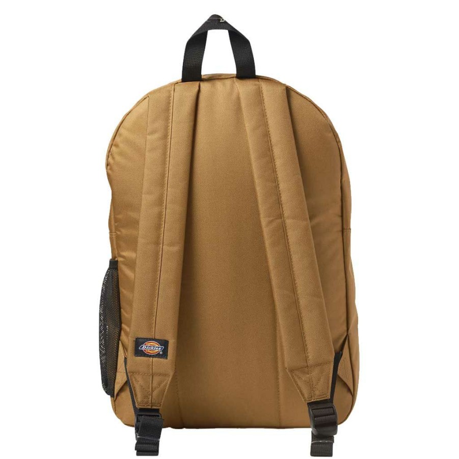 * Popular Dickies Basic Double Logo Backpack Brown Duck Men'S Backpacks