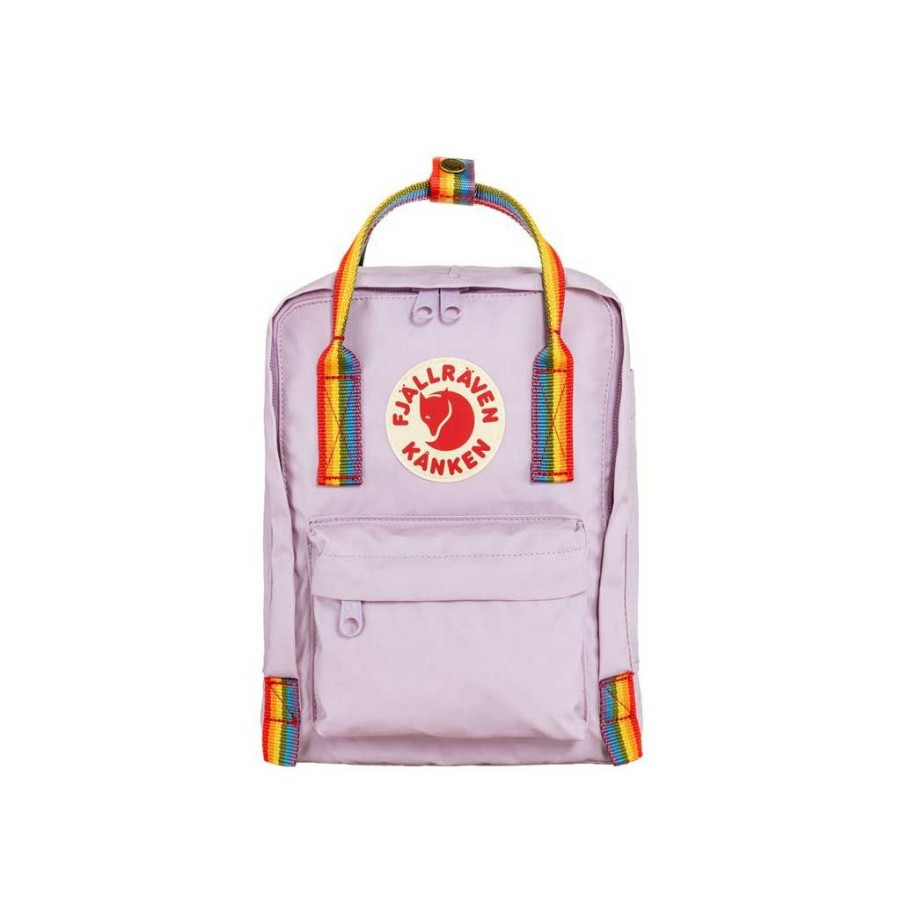 * Clearance Fjallraven Kanken Rainbow Mini Backpack Pastel Lavender Men'S Backpacks