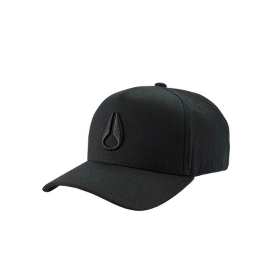 * Best-Selling Nixon Deep Down Athletic Snapback All Black Men'S Hats