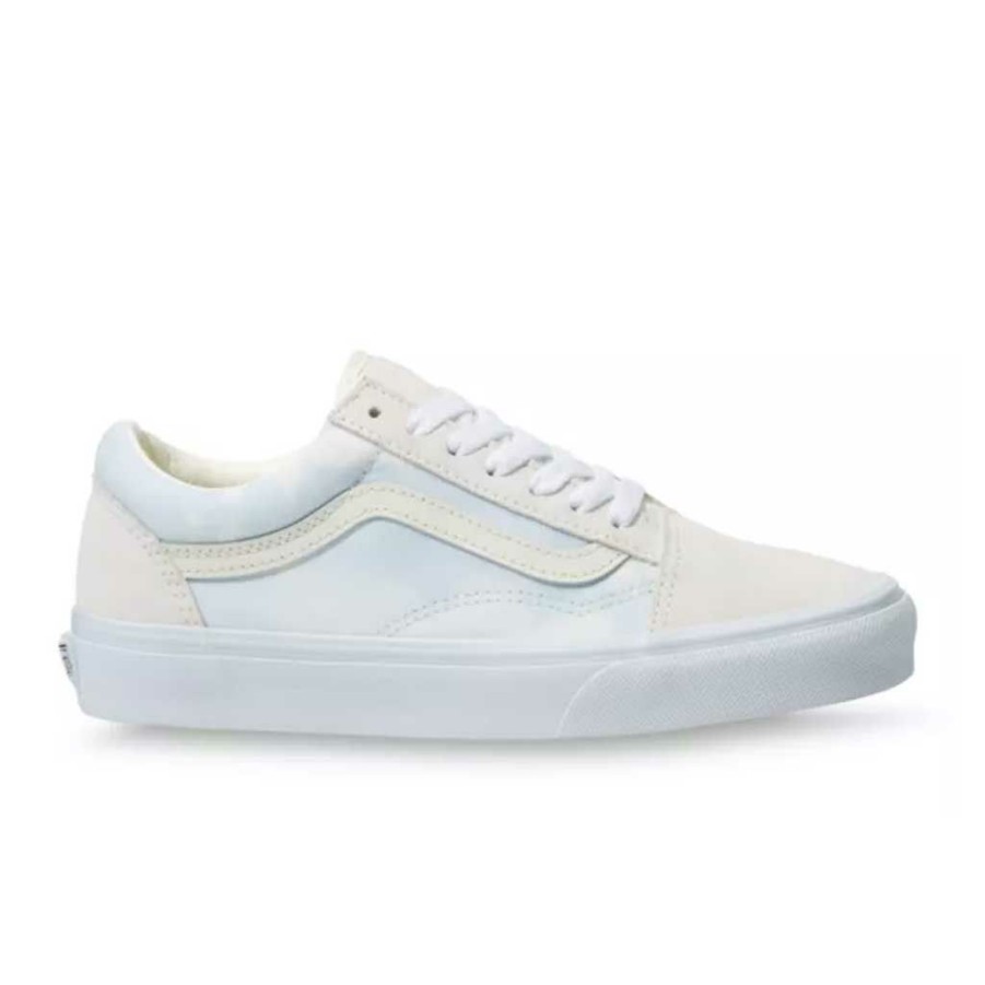 * Quick Delivery Vans Old Skool Bleach Wash Ballad Blue Men'S Shoes