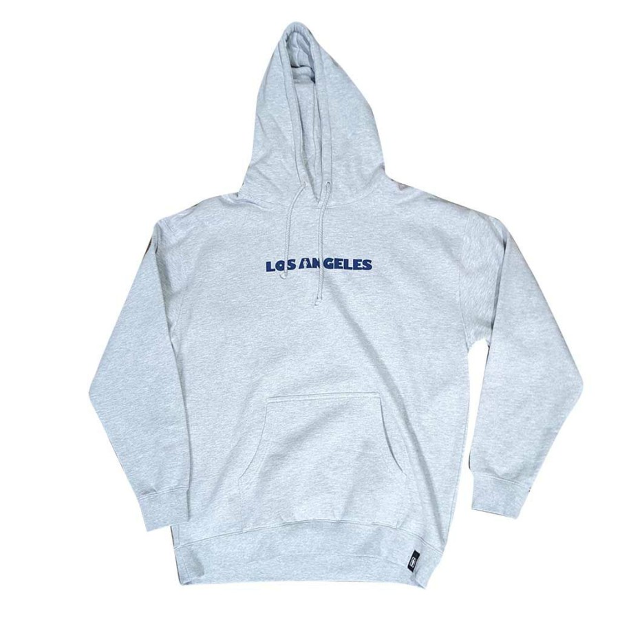 * Free Delivery Girl We Og Los Angeles Hood Grey Heather Men'S Hoodies & Sweatshirts