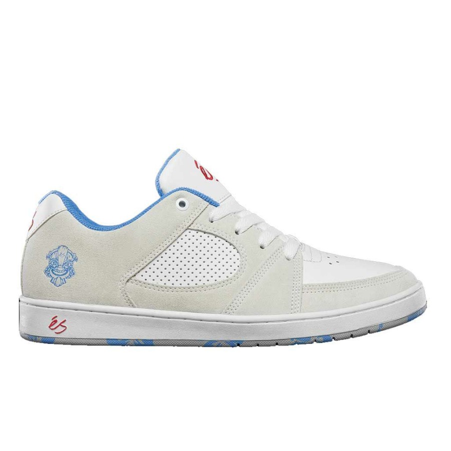 * Free Delivery Es Accel Slim Shmatty Aloha Pack White/Blue/Red Men'S Shoes