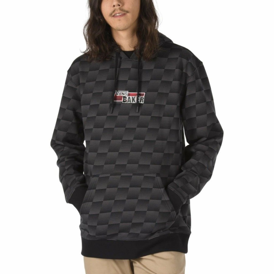 * Discount Vans X Baker Speed Check Po Hoodie Speed Check Men'S Hoodies & Sweatshirts