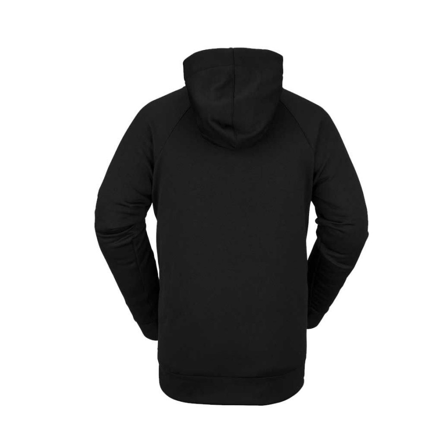 * Online Discount Volcom Hydro Riding Hoodie Black Men'S Hoodies & Sweatshirts