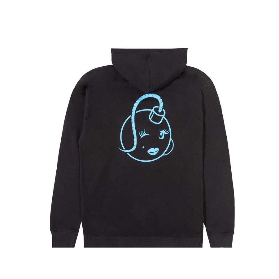 * Wholesale The Hundreds Simple Madam Pullover Black Men'S Hoodies & Sweatshirts