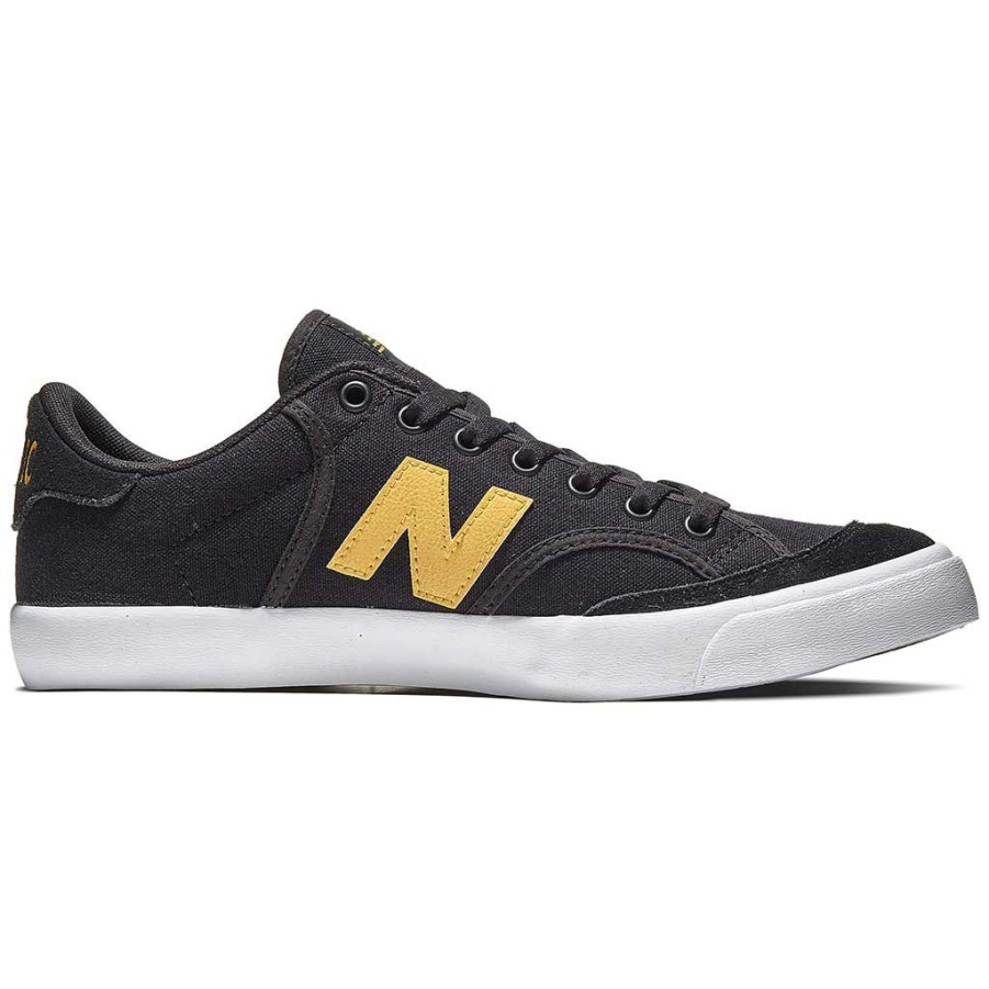 * Fashionable New Balance 212 Black/Yellow Men'S Shoes