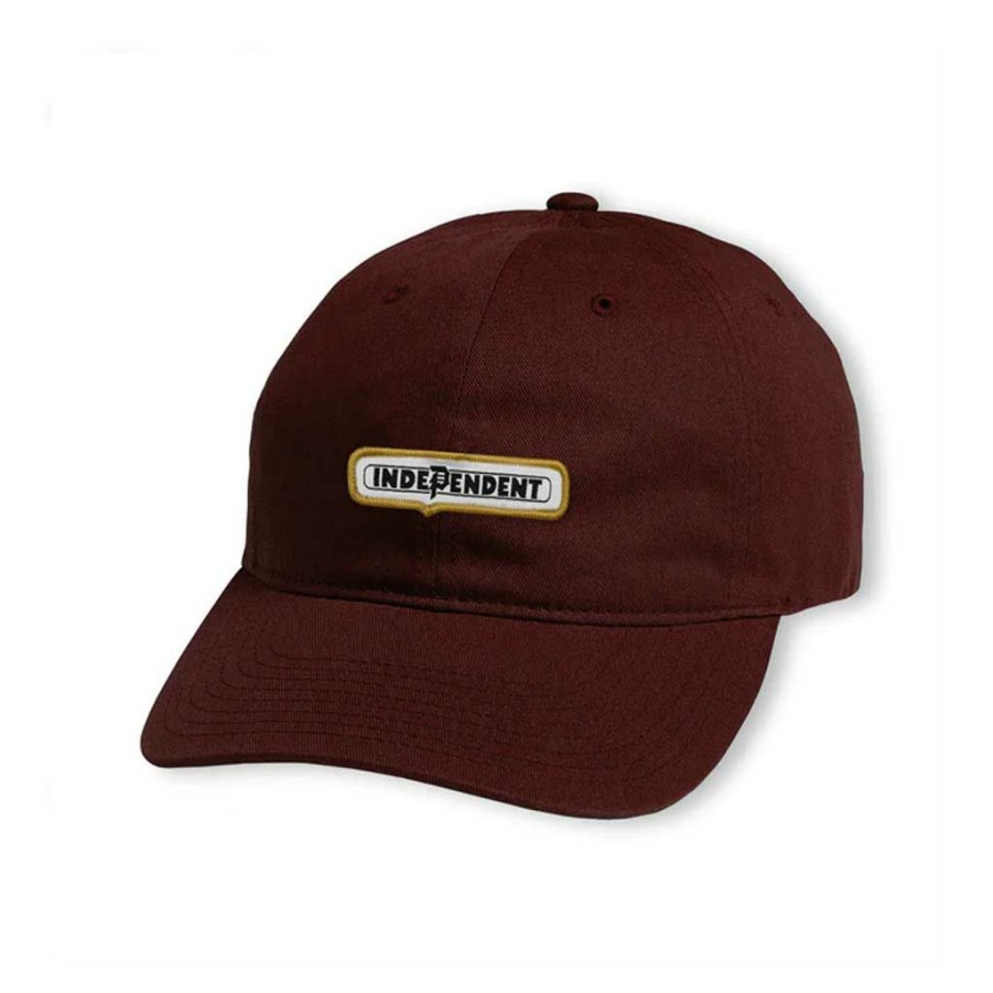 * Free Delivery Primitive X Independent Bar Strapback Burgundy Men'S Hats