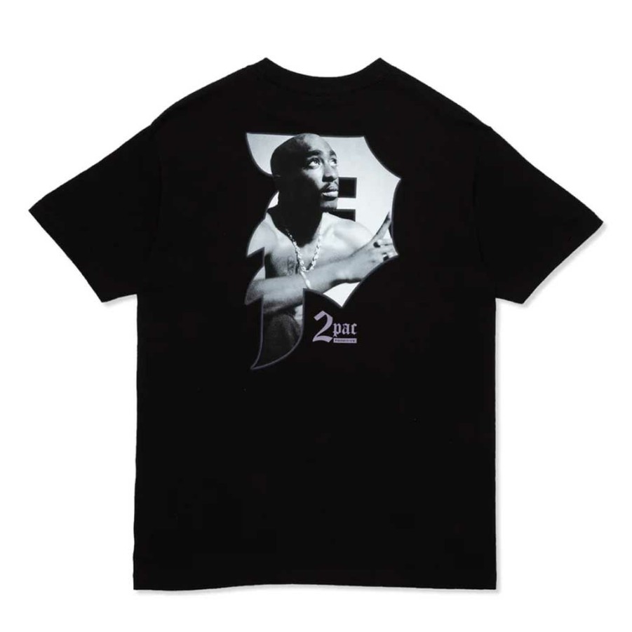 * 100% Guarantee Primitive X Tupac Praise Tee Black Men'S T-Shirts