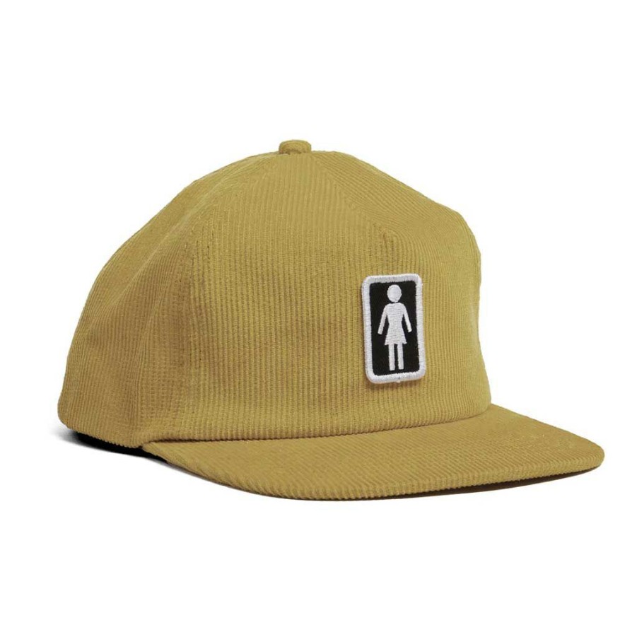 * New Girl Og Cordoruy- Mustard Men'S Hats