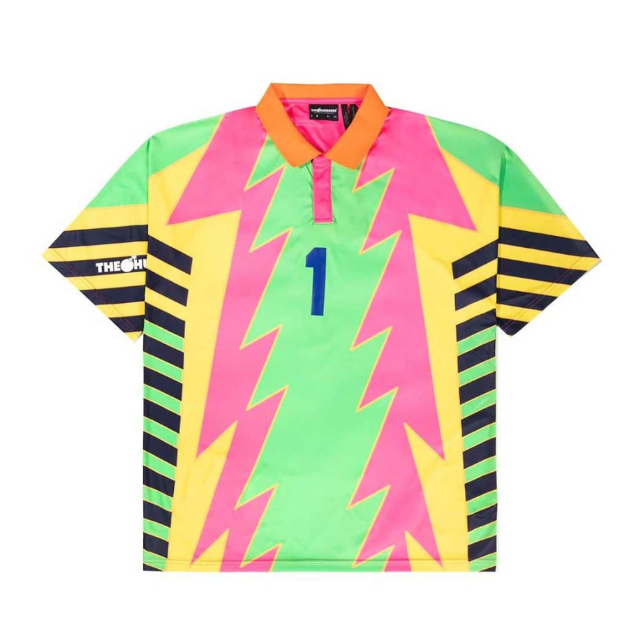 * Quick Delivery The Hundreds Kit Jersey Hot Pink Men'S Shirts