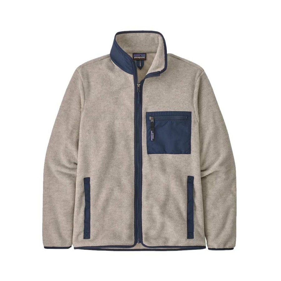 * Free Delivery Patagonia Synchilla Fleece Jacket Oat Men'S Jackets