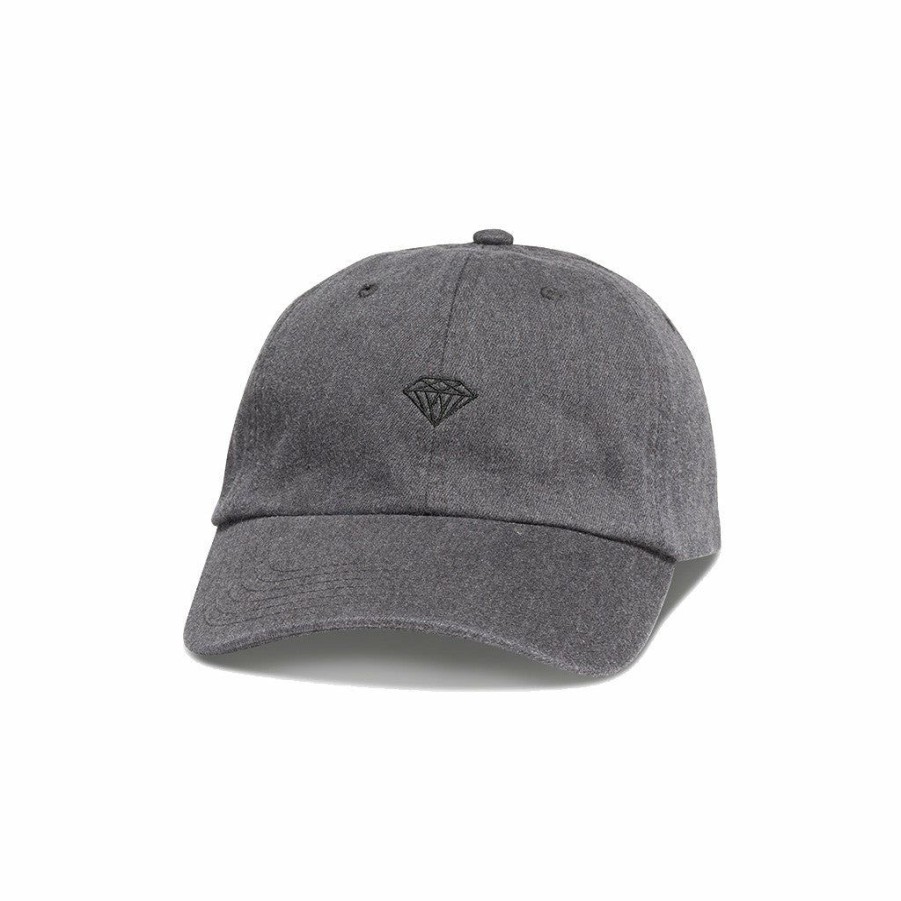 * Online Discount Diamond Brilliant Heather Sport Cap Heather Charcoal Men'S Hats