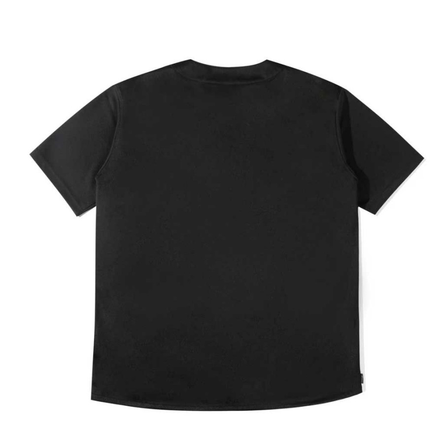 * Free Delivery The Hundreds Adam Practive Jersey Black Men'S Shirts