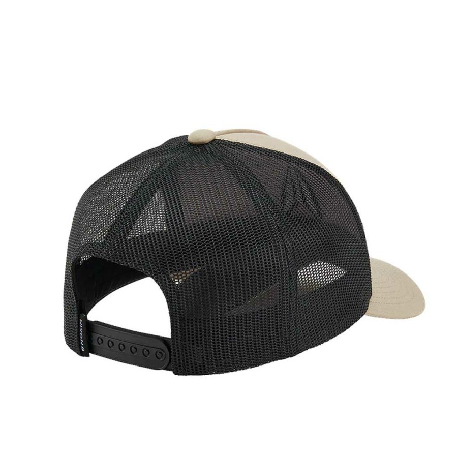 * Popular Nixon Iconed Trucker Hat Khaki/Black Men'S Hats