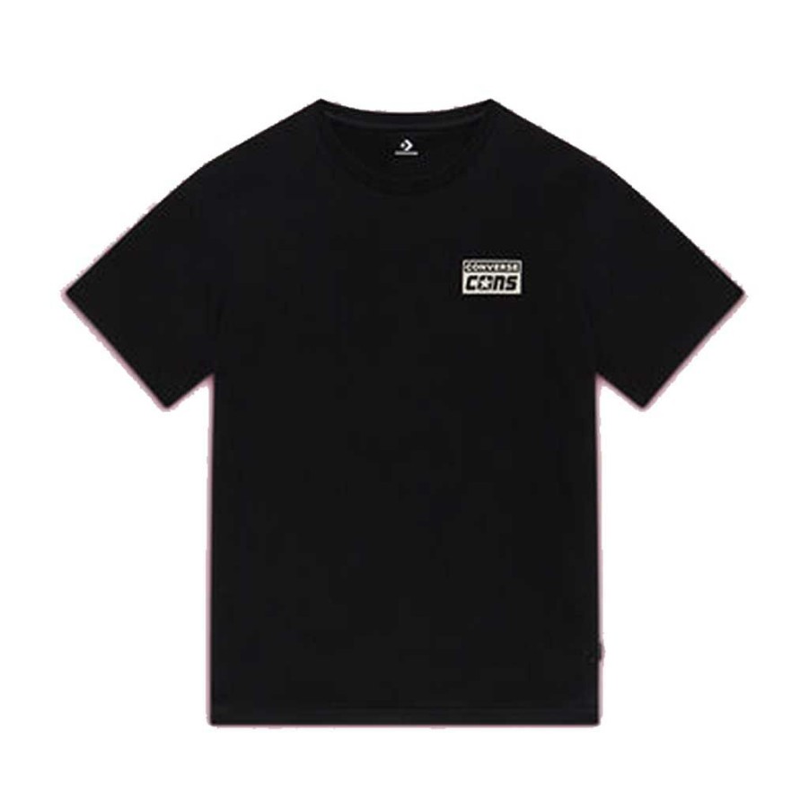 * Sale Online Converse Cons Ss Tee Black Men'S T-Shirts