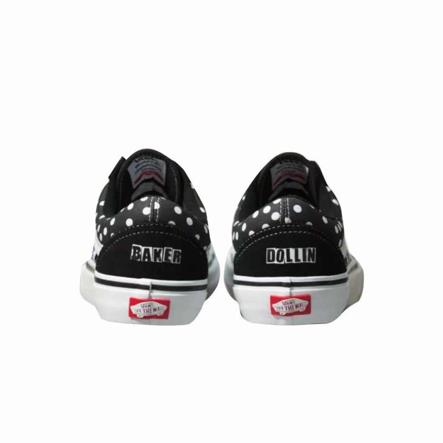 * Quick Delivery Vans X Baker Old Skool Pro Dollin/Polka Dots Men'S Shoes