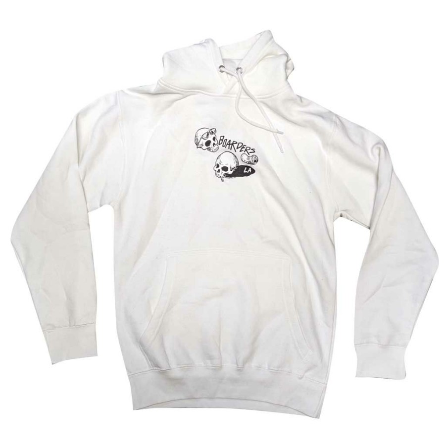 * Quick Delivery Boarders X Dlx X Todd Francis Hoodie White Men'S Hoodies & Sweatshirts