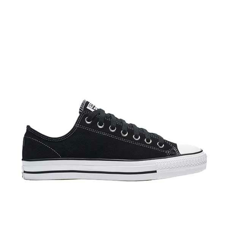 * Quick Delivery Converse Ctas Pro Ox Black/White/Suede Men'S Shoes