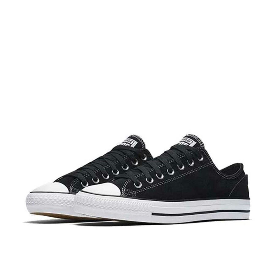 * Quick Delivery Converse Ctas Pro Ox Black/White/Suede Men'S Shoes