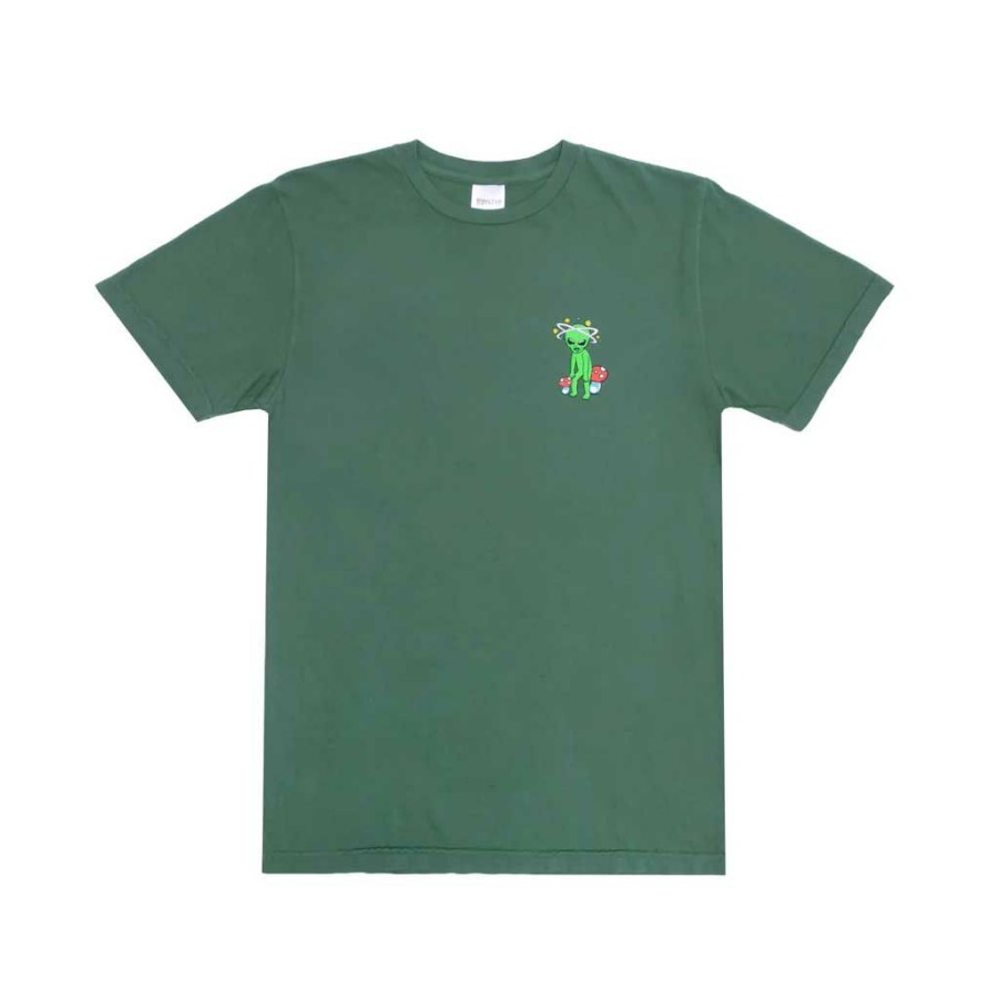 * Discount Rip N Dip Space Gang Tee Olive Men'S T-Shirts