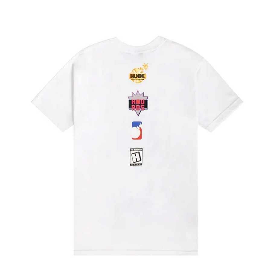 * Quick Delivery The Hundreds Jam Adam T-Shirt White Men'S Shirts