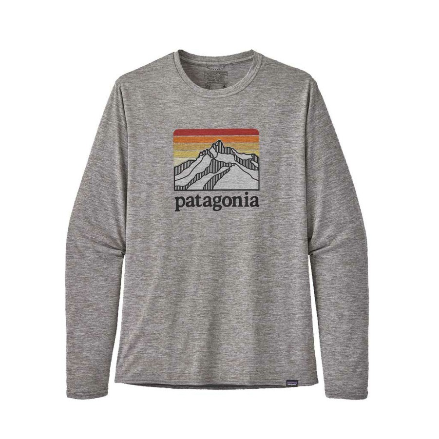 * Wholesale Patagonia Capilene Cool Daily Graphic L/S Shirt Lrfg Men'S T-Shirts