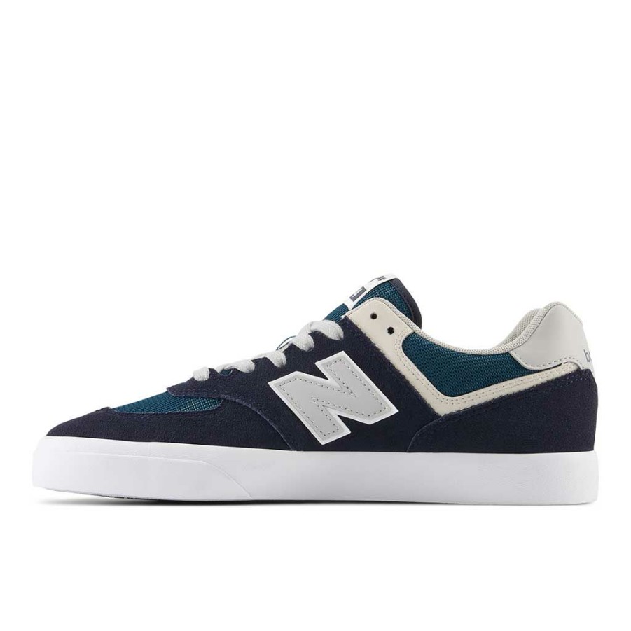 * Official New Balance Nm574 Vulc Navy/Grey Men'S Shoes