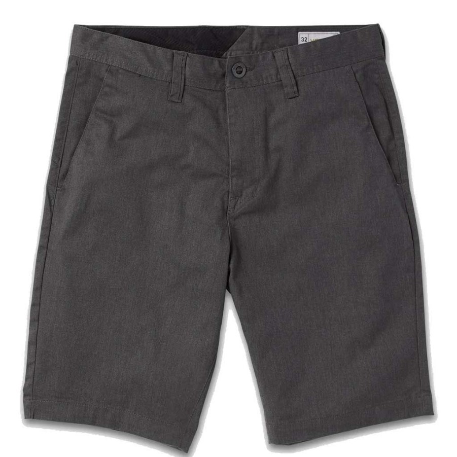 * Special Volcom Frickin Modern Stretch Shorts Charcoal Heather Men'S Pants